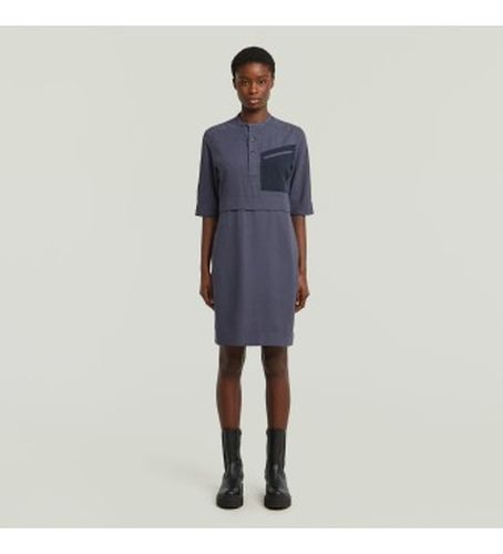 D26962-D522-H392 Chemise à demi-patte robe (XXS), Casuel, Viscose, Manche 3/4 - G-Star - Modalova