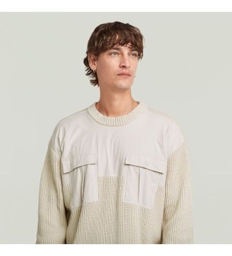 D26725-C868-1603 Pull Woven Mix (M), Casuel, Coton, Manche longue - G-Star - Modalova
