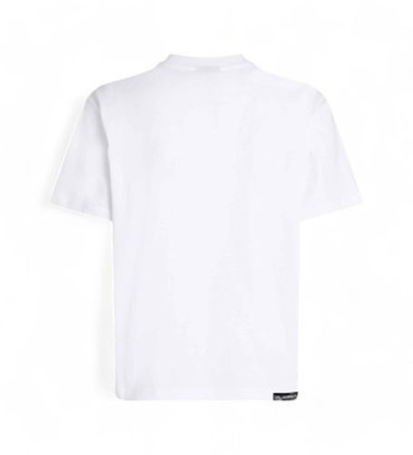 A1W17005 T-shirt avec logo (XS), Casuel, Coton, Manche courte - Karl Lagerfeld - Modalova