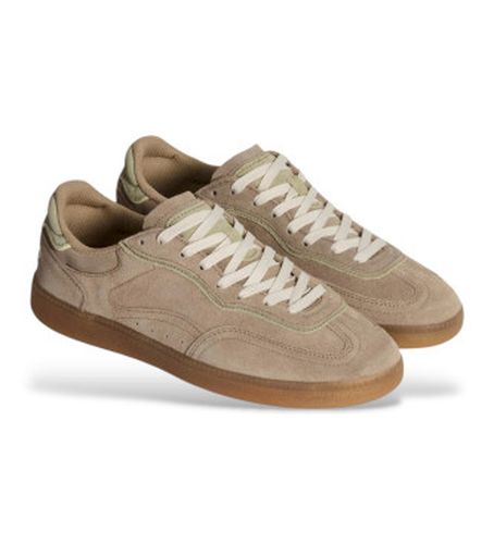 Alley Baskets en cuir marron (45), Plat, Lacets, Casuel - HOFF - Modalova