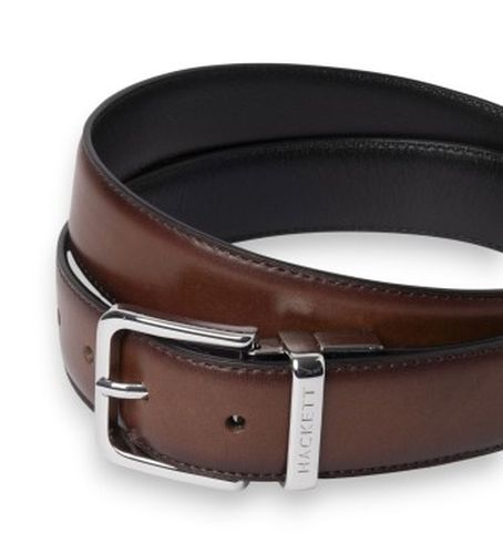 HM4100049 Ceinture en cuir Vit marron (38), Casuel - Hackett London - Modalova