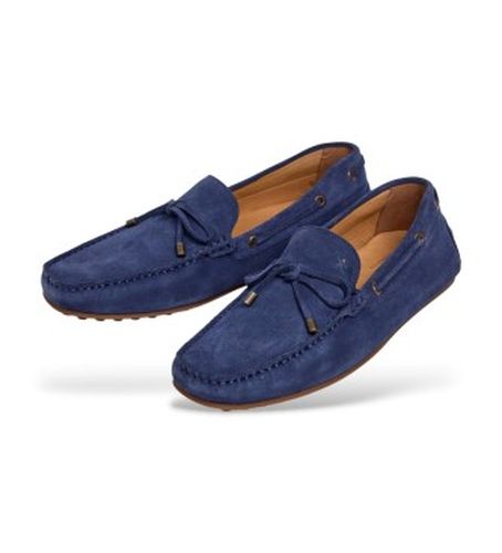 HMS200079 Loafers en cuir Driver Laces (40), Plat, Aucun, Casuel, Fête, Classique, Marine - Hackett London - Modalova