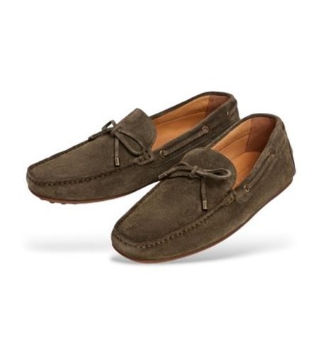 HMS200079 Mocassins en cuir Chauffeur Lacets (43), Plat, Aucun, Casuel, Fête, Classique - Hackett London - Modalova