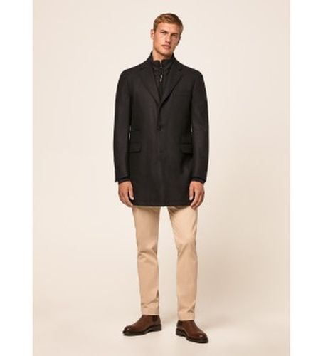 HM402802 Manteau rembourré avec bavette Hbone (44/32), Casuel, Coton - Hackett London - Modalova