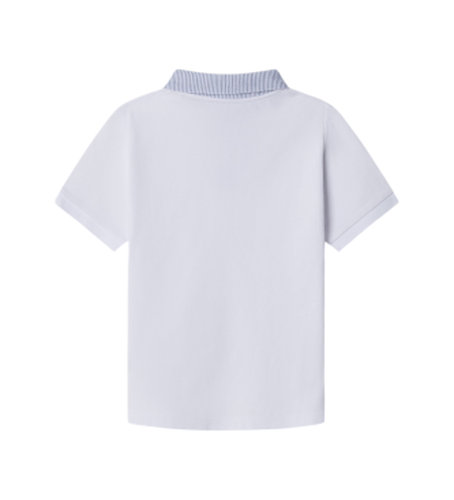 Pour garçon. HK5600027 Polo Seersucker Optic (3 años = 97 cm), Casuel, Coton, Classique, Manche courte, mode enfantine - Hackett London - Modalova