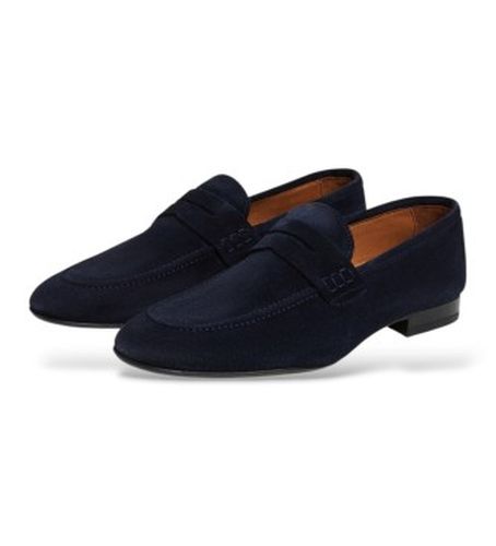 HMS200152 Mocassins en daim Regal Saddle (40), Plat, Cuir, Aucun, Classique - Hackett London - Modalova