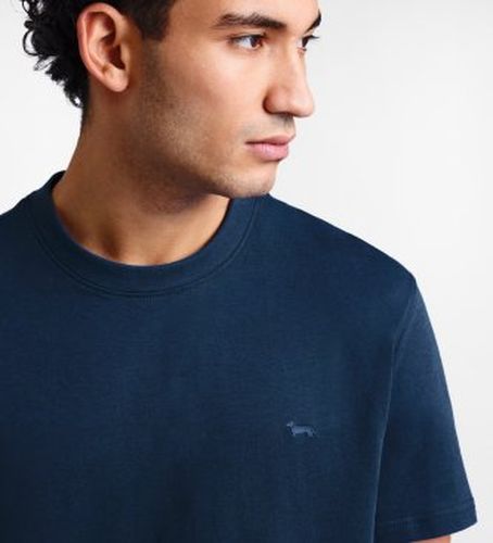IRQ400021055 T-shirt teckel en 3D (M), Bleu, Casuel, Coton, Manche courte - Harmont & Blaine - Modalova