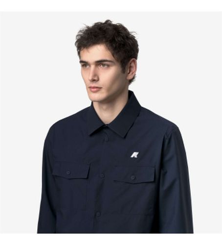 K5138MW Chemise Umbert Stretch 2Layers (S), Bleu, Casuel, Polyester - K-way - Modalova