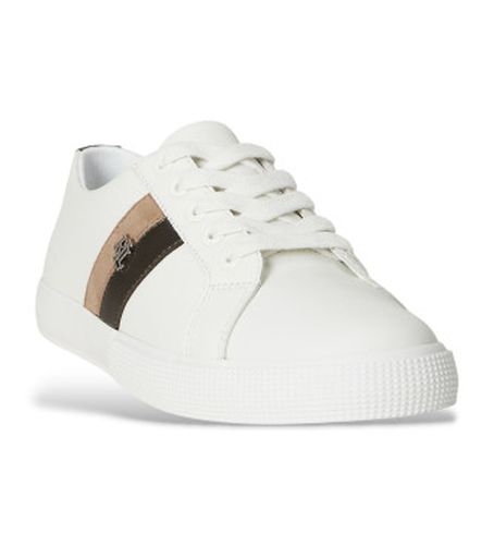 Baskets en cuir de toile (35), Plat, Lacets, Casuel - Lauren Ralph Lauren - Modalova
