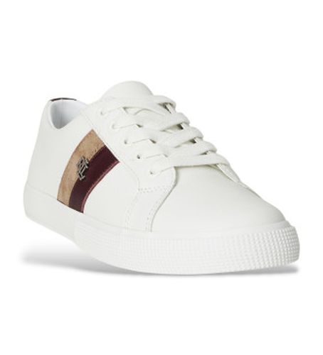 Baskets en cuir de toile (37), Plat, Lacets, Casuel - Lauren Ralph Lauren - Modalova