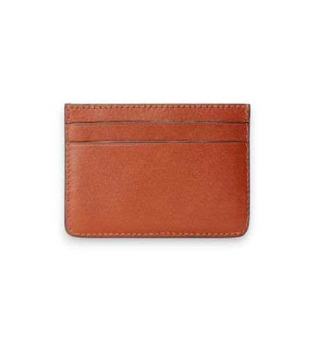 Porte-cartes en cuir marron (OSFA), Casuel, Classique - Lauren Ralph Lauren - Modalova