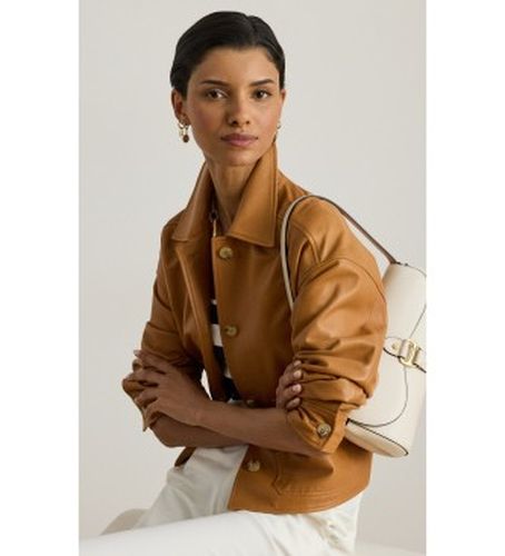 Sac Tasha moyen en cuir cassé (OSFA), Casuel - Lauren Ralph Lauren - Modalova
