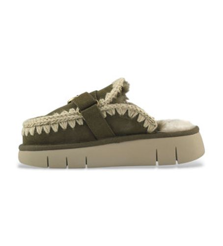 MU.FW531030A Sabots en cuir avec fermeture à boucle (36), 3 à 5 cm, Aucun, Casuel - Mou - Modalova