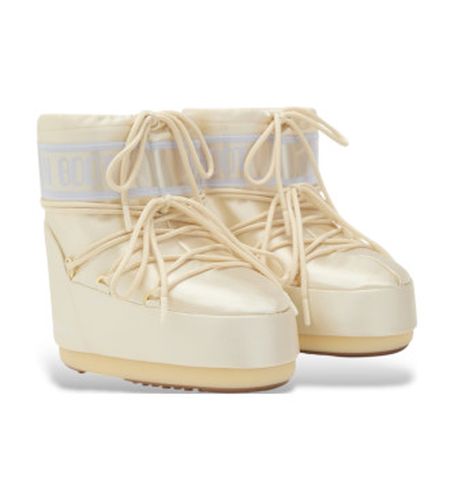 D1409660 Bottines Icon Low Pearly Beige (36/38), Plat, Lacets, Casuel - moon boot - Modalova