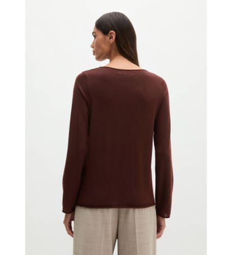 Pull en maille slim (XS), Casuel, Grenat, Laine, Manche longue - Marc O'Polo - Modalova