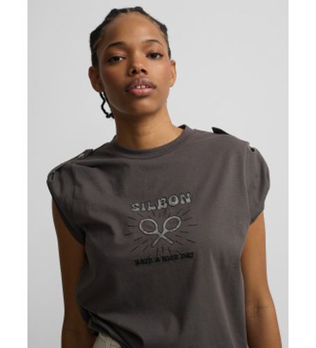 S262040412190 Roll out have a nice day t-shirt (M), Casuel, Coton, Manche courte - Silbon - Modalova