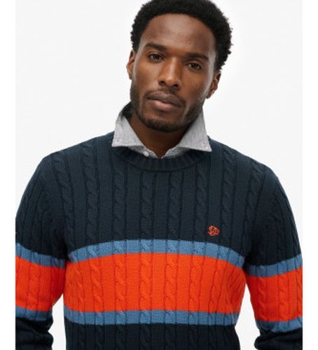 M6110710A Pull à rayures (XXL), Casuel, Coton - Superdry - Modalova