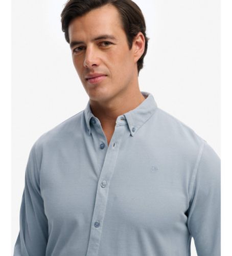 M4011111A Chemise Vintage Destroy Pique (XXL), Casuel, Coton, Manche longue - Superdry - Modalova