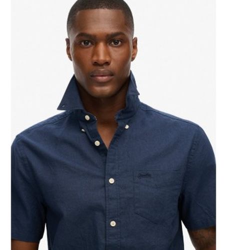 M4011093A Chemise City Lin (XL), Casuel, Coton, Manche courte - Superdry - Modalova