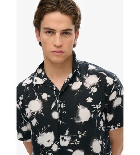 M4010941A Chemise imprimée à manches courtes noire (S), Casuel, Modal, Manche courte - Superdry - Modalova