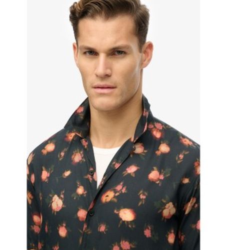 M4010941A Chemise imprimée à manches courtes noire (S), Casuel, Modal, Manche courte - Superdry - Modalova