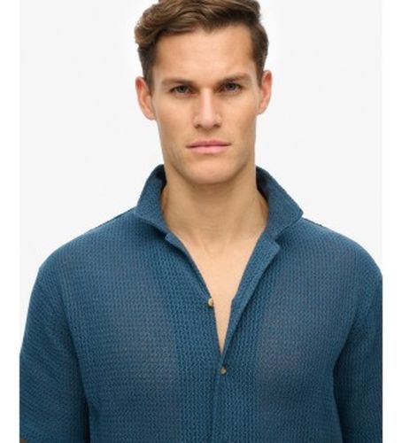 M4011058A Chemise Texture (XL), Casuel, Coton, Manche courte - Superdry - Modalova