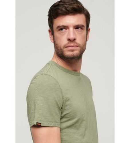 M1011888A T-shirt à manches courtes flammées avec col rond (L), Casuel, Coton, Manche courte - Superdry - Modalova