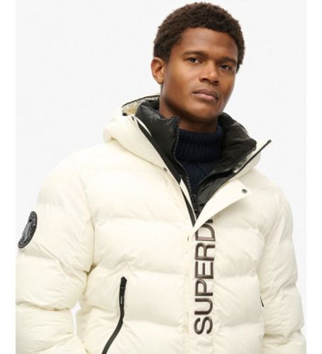 M5011902A Veste matelassée avec capuche et motif urbain (XXL), Casuel, Polister recyclé, Durable - Superdry - Modalova
