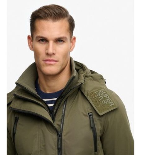 M5012422A Veste Hooded MF Arctic verte (L), Casuel, Polister recyclé - Superdry - Modalova