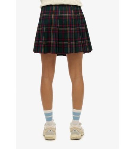 W7210169A Jupe mini plissée à carreaux (XS), Casuel, Polyester - Superdry - Modalova
