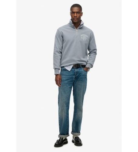 M2014089A Sweatshirt Athletic Ess Half Zip (S), Casuel, Polyester - Superdry - Modalova
