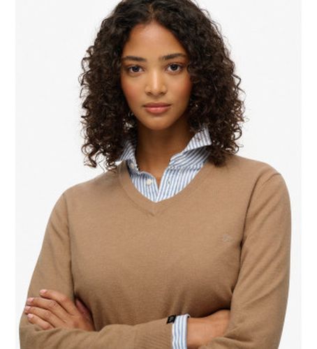 W6110644A Classic V Sweater (L), Casuel, Polyester - Superdry - Modalova