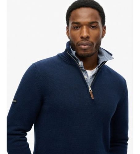 M6110648A Henley Jersey Cotton Classics (M), Casuel, Coton, Manche longue - Superdry - Modalova