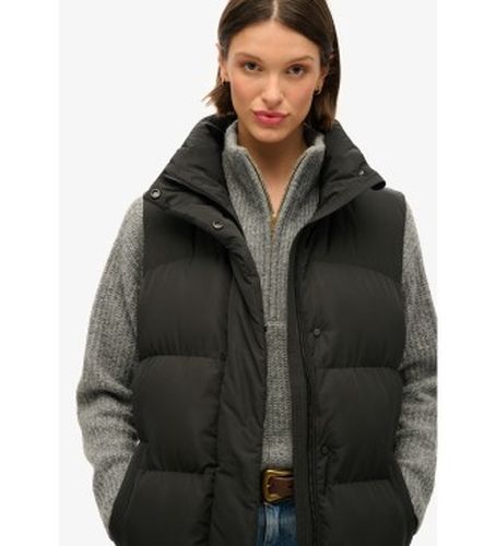 W5011803A Gilet long matelassé (S), Casuel, Polister recyclé, Durable - Superdry - Modalova