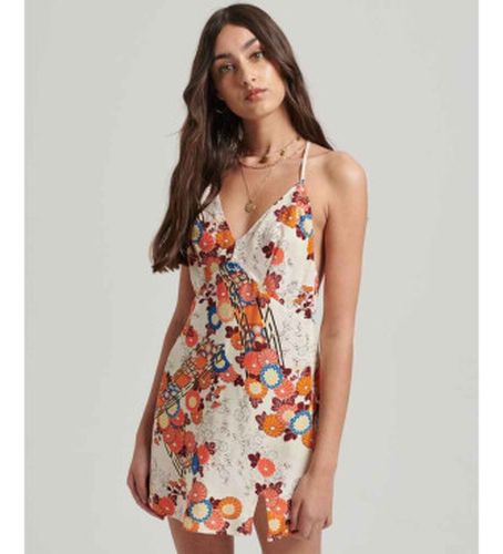W8011400A Mini-robe de lingerie imprimée (M), Casuel, Viscose, Sans manches / bretelles - Superdry - Modalova