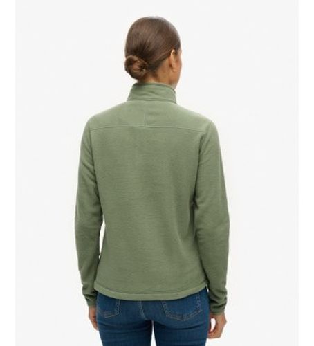 W2012374A Sweat-shirt à demi-fermeture éclair Polar Half, couleur (S), Casuel, Vert, Polyester - Superdry - Modalova