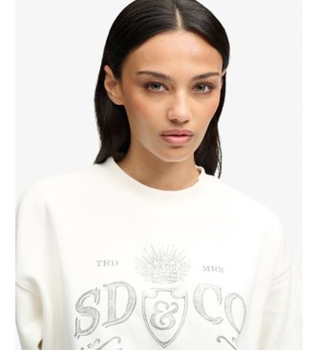 W2012730A Sweat Vintage Workwear crème (XL), Casuel, Coton - Superdry - Modalova