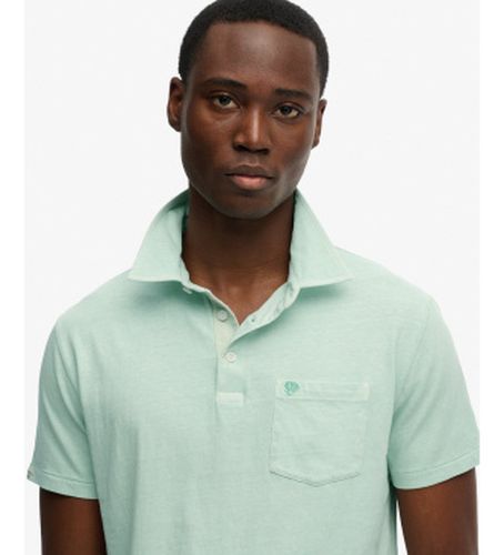 M1110486A Polo Classic Cotton Linen light (L), Casuel, , Coton, Manche courte - Superdry - Modalova