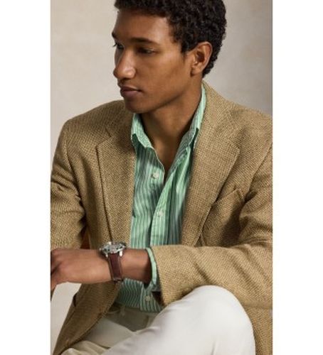 B15595011 Chemise en popeline à rayures Custom Fit (M), Casuel, Coton, Manche longue - Polo Ralph Lauren - Modalova