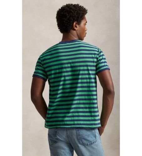 A13053001 T-shirt en maille à rayures Classic Fit (M), Casuel, Coton, Manche courte - Polo Ralph Lauren - Modalova