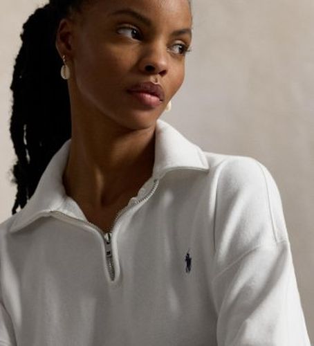 B18686001 Pull en polaire légère avec fermeture éclair (M), Casuel, Coton - Polo Ralph Lauren - Modalova