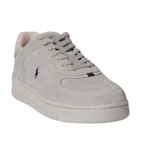 P13085002 Baskets en Cuir Masters grises (40), Plat, Lacets, Casuel - Polo Ralph Lauren - Modalova