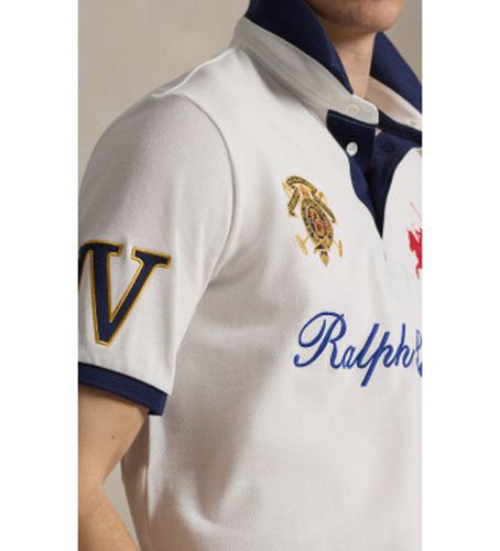 B14219003 Polo Classic Fit Crest Mesh (L), Casuel, Coton, Manche courte - Polo Ralph Lauren - Modalova