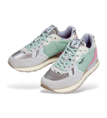 PLS400023 Baskets multicolores Britlen (36), Plat, Lacets, Casuel - Pepe Jeans - Modalova