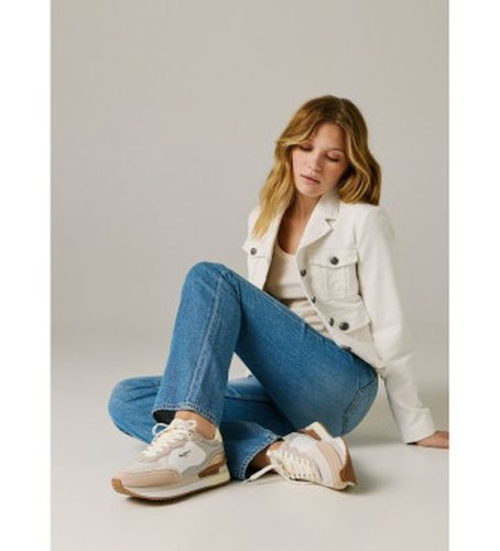 PLS600041 Chaussures Rusper Racer multicolores (36), Beige, Plat, Lacets, Casuel - Pepe Jeans - Modalova