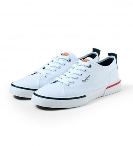 PMS30811 Trainers Kenton Smart 22 (43), Tissu, Plat, Lacets, Casuel, Durable - Pepe Jeans - Modalova