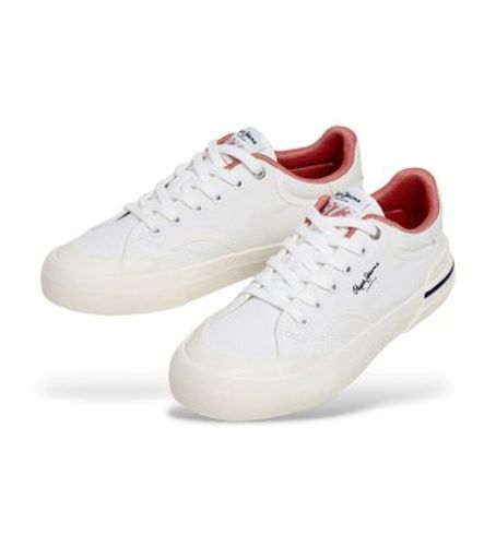 PLS300017 Baskets Taylor Basic (40), Tissu, Plat, Lacets, Casuel - Pepe Jeans - Modalova