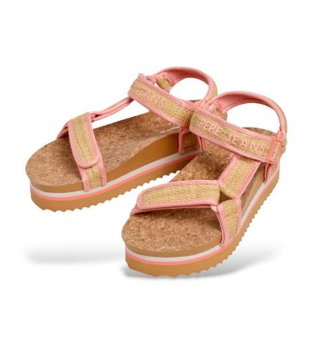 PLS900027 Sandales Unber (36), 3 à 5 cm, Velcro, Casuel - Pepe Jeans - Modalova
