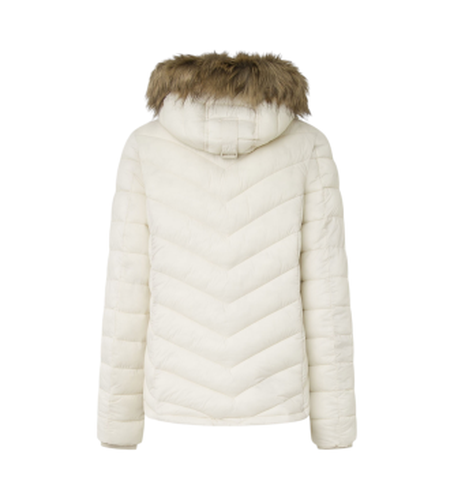 PL402480 Babs Short jacket Babs Short (S), Blanc, Casuel, Nylon, Durable - Pepe Jeans - Modalova