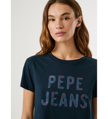 PL5000045 T-shirt Badi (L), Casuel, Coton, Manche courte, Marine - Pepe Jeans - Modalova